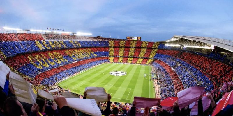 Hình ảnh SVĐ Camp Nou của Catalan 